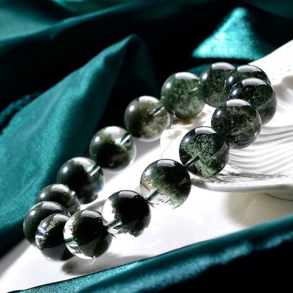 Green Phantom Quartz Bracelet – Wealth Ignition · Windfall Energy · Fortune Ascension - Image 2