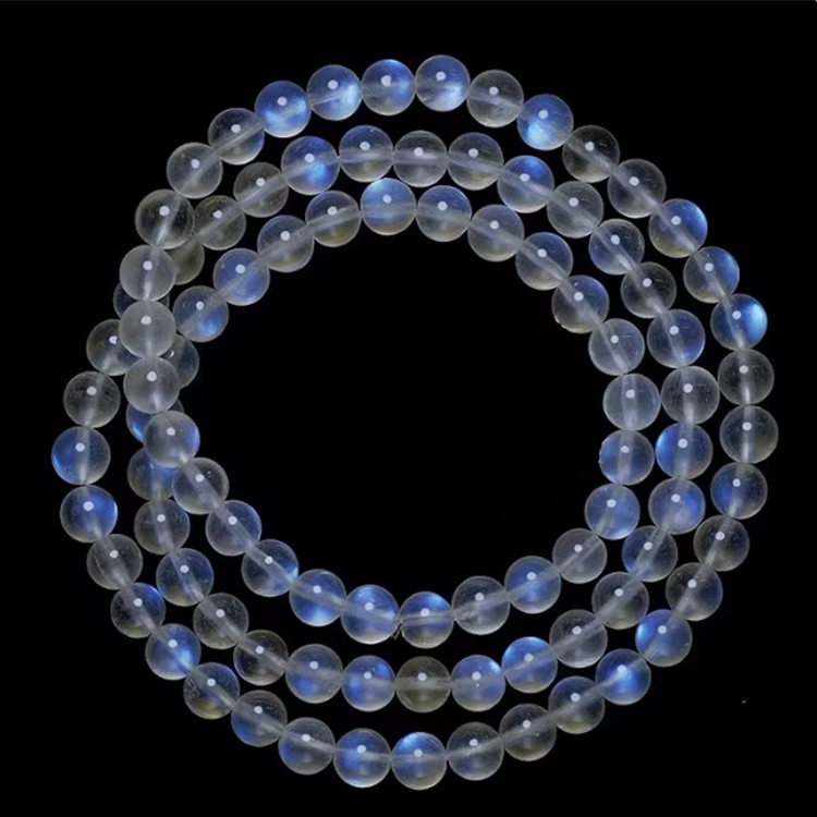 Blue Moonstone Bracelet – Intuition · Feminine Energy · Ritual Jewelry