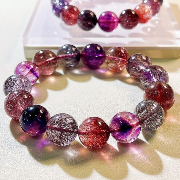 Super Seven Crystal Bracelet – Chakra Charge · Dream Awakening · Spiritual Ascension