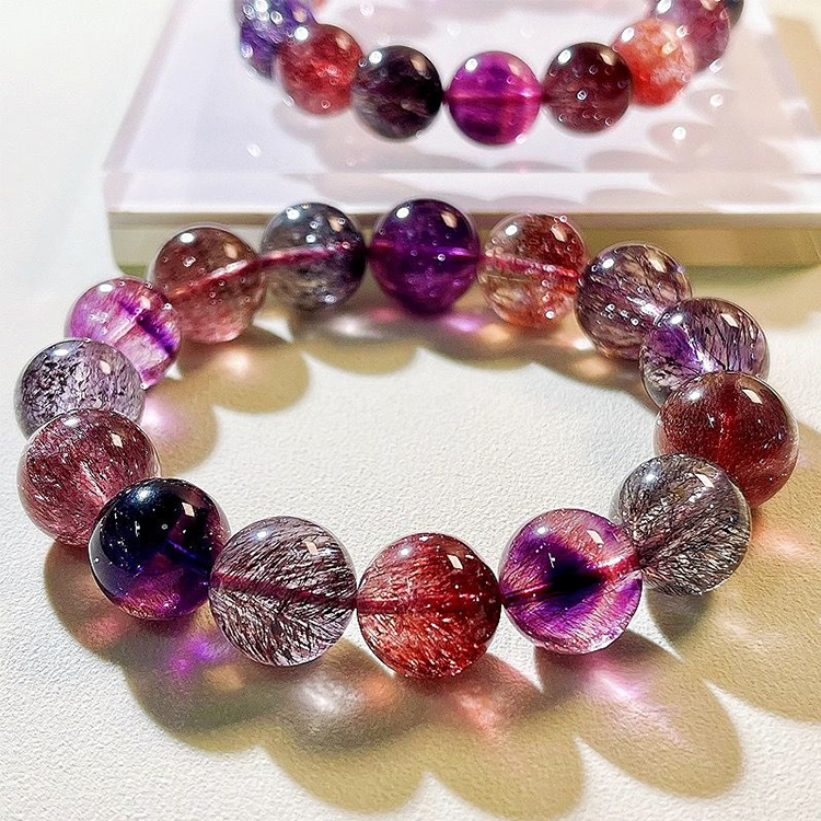 Super Seven Crystal Bracelet – Chakra Charge · Dream Awakening · Spiritual Ascension