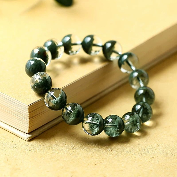 Green Phantom Quartz Bracelet – Wealth Ignition · Windfall Energy · Fortune Ascension