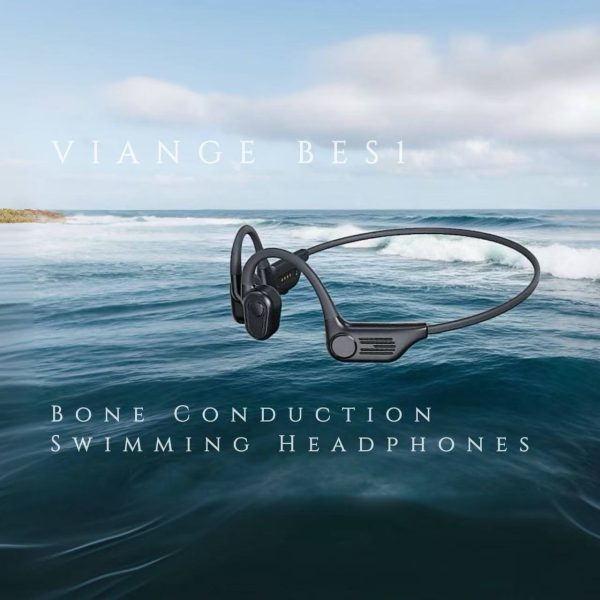 VIANGE BES1 Bone Conduction Swimming Headphones | IP68 Waterproof · Bluetooth 5.4 · MP3 Sports Headset - Image 2